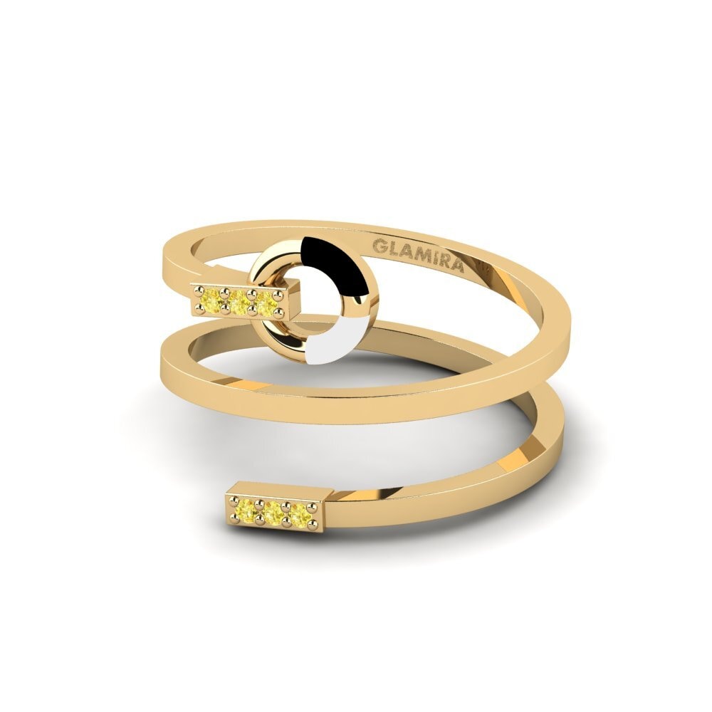 Yellow Sapphire Ring Expand