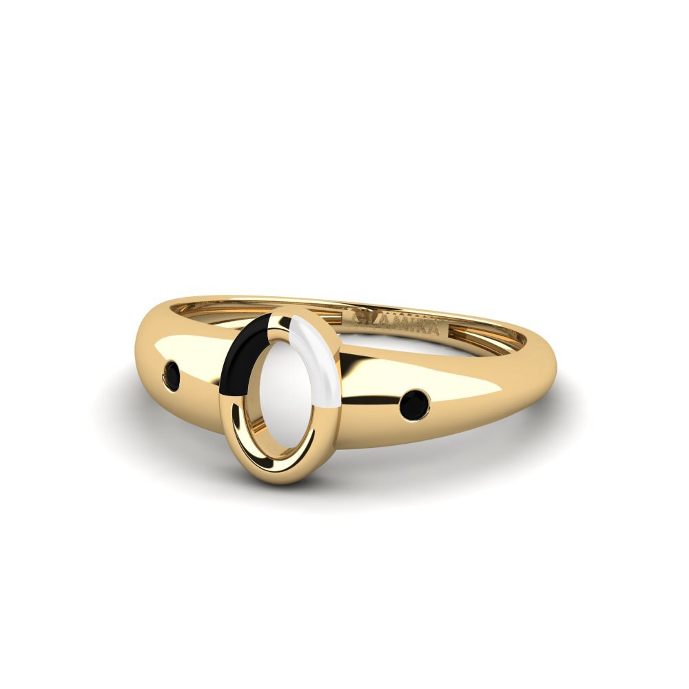 Black Onyx Ring Expansive