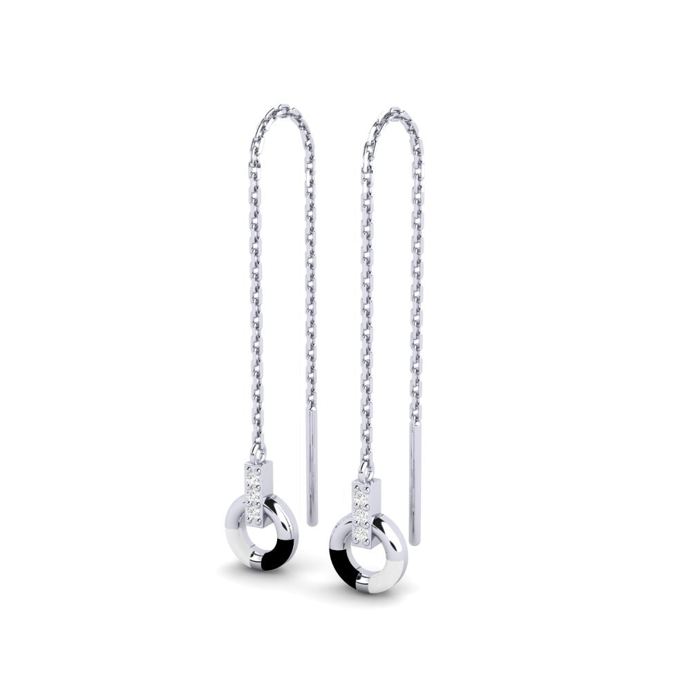 9ct White Gold Women's Earring Gender