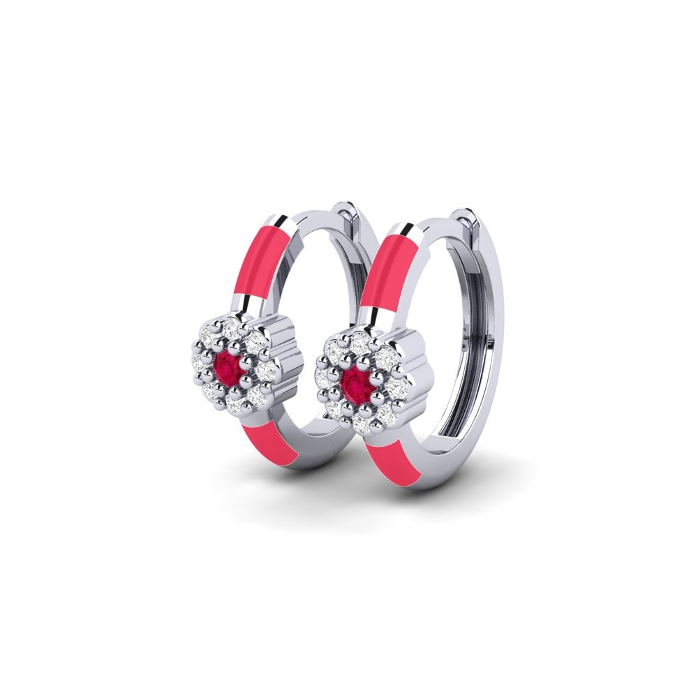 9ct White Gold Women's Earring Goulburn
