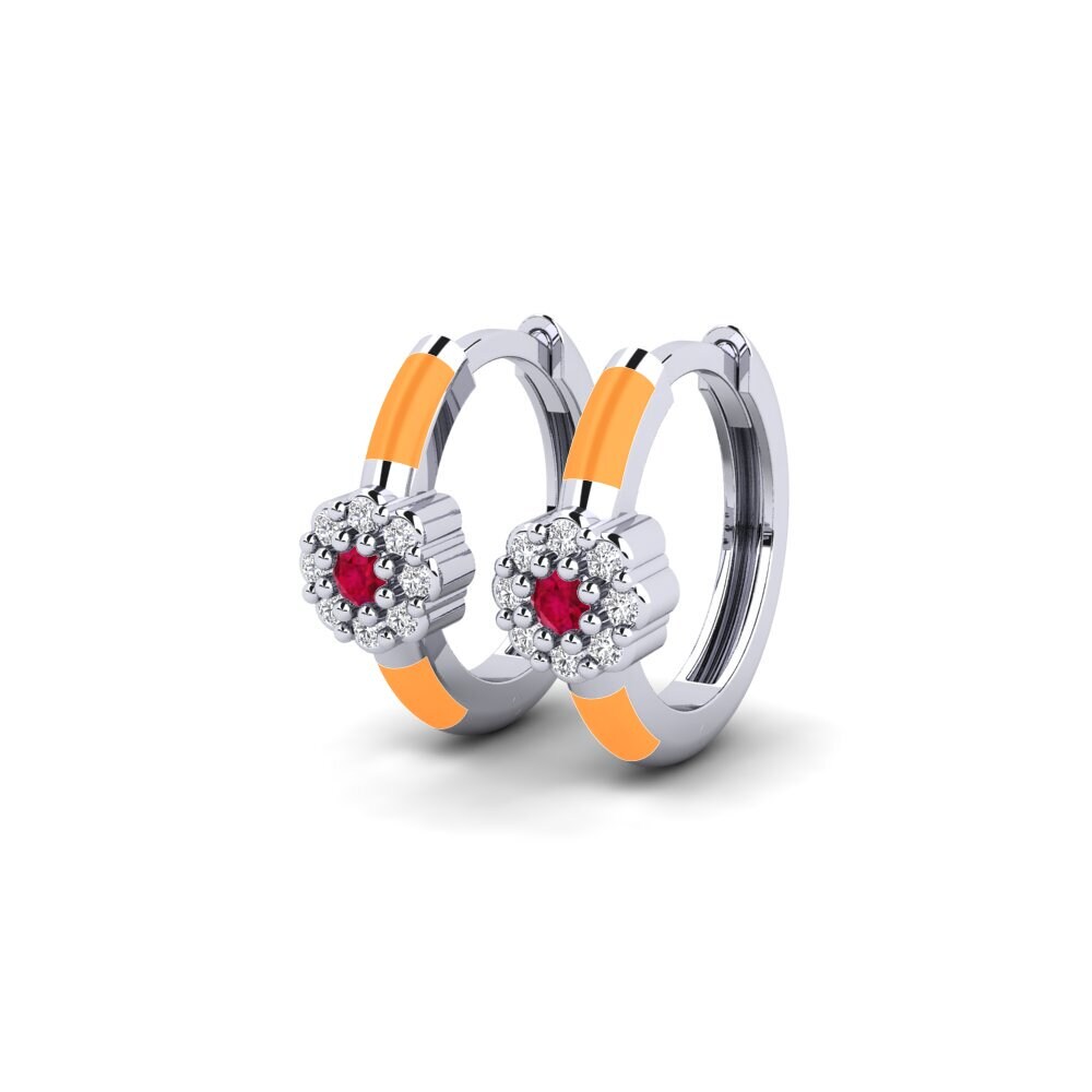 Plata 925 Pendiente de mujer Goulburn
