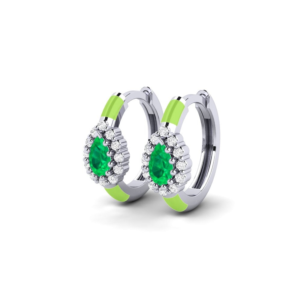 9ct White Gold Women's Earring Gympie