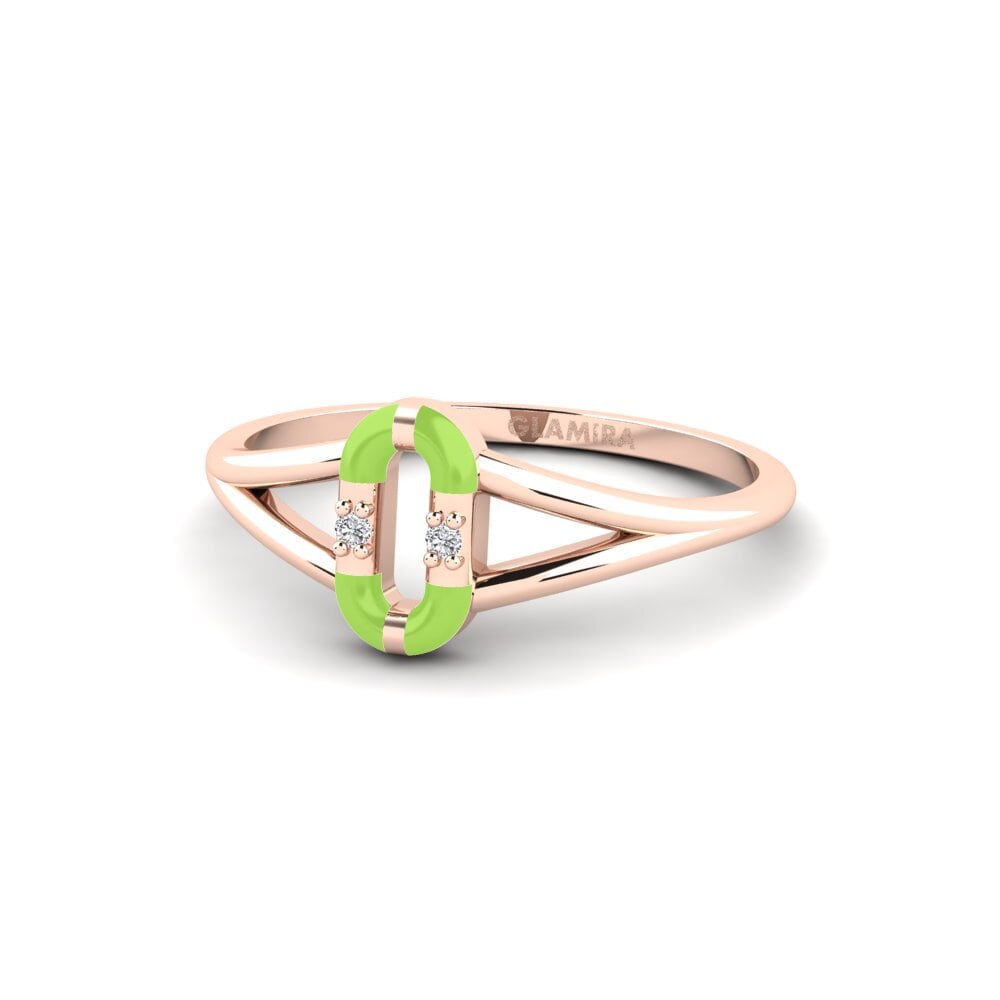 Rotgold 585 Ring Kerkira