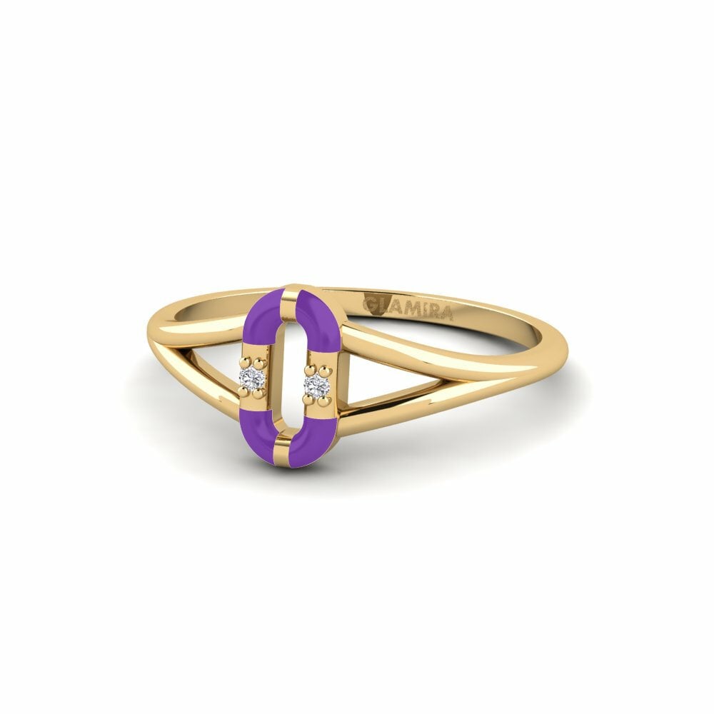 Bagues Diamant De Synthèse Fusion