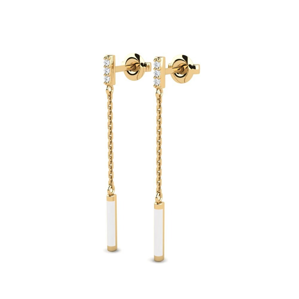 Zircone Orecchino da donna Poros