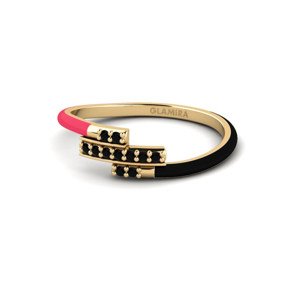 Schwarzer Onyx Ring Thetissa