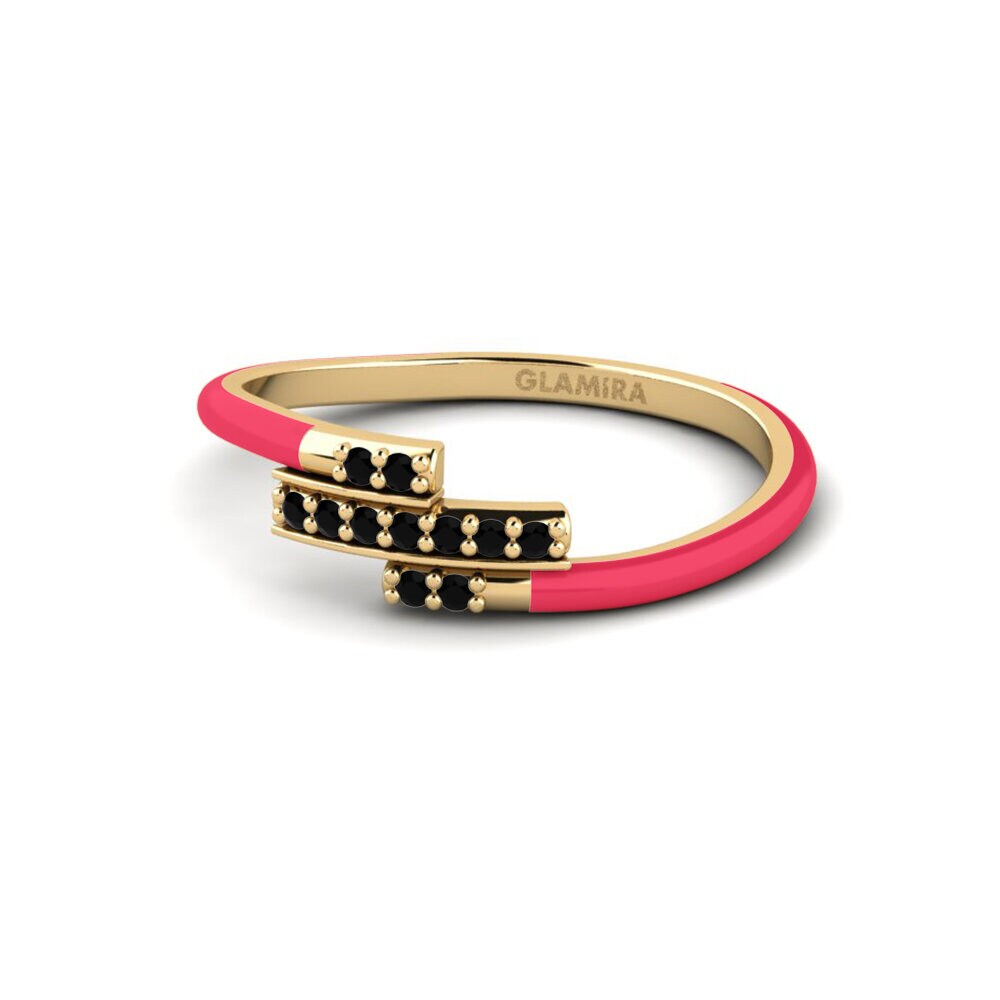 Schwarzer Saphir Ring Thetissa