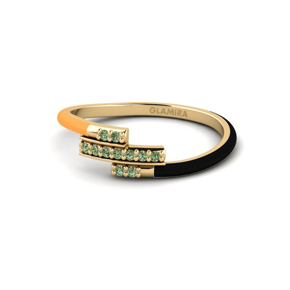 Grüner Diamant Ring Thetissa