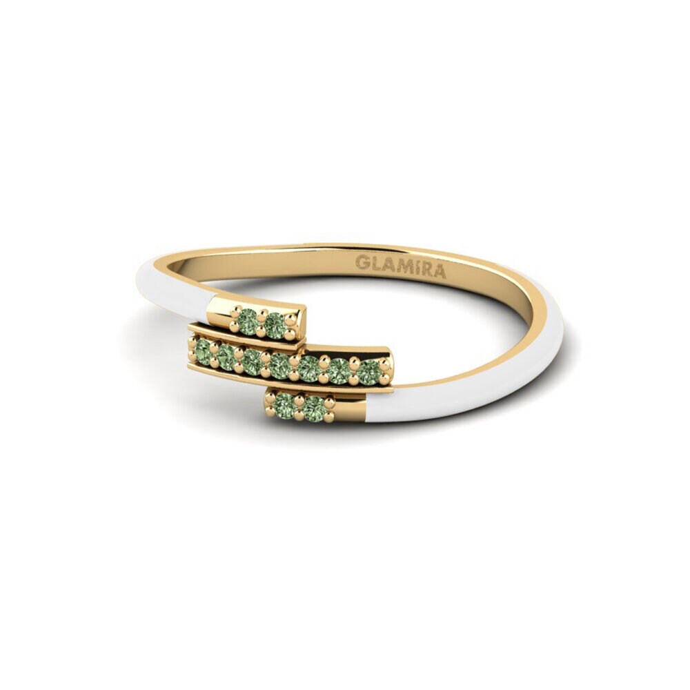 Green Diamond Ring Thetissa