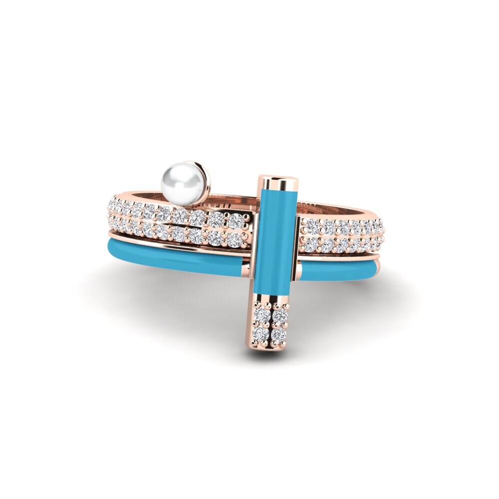18ct Rose Gold Ring Karpathes