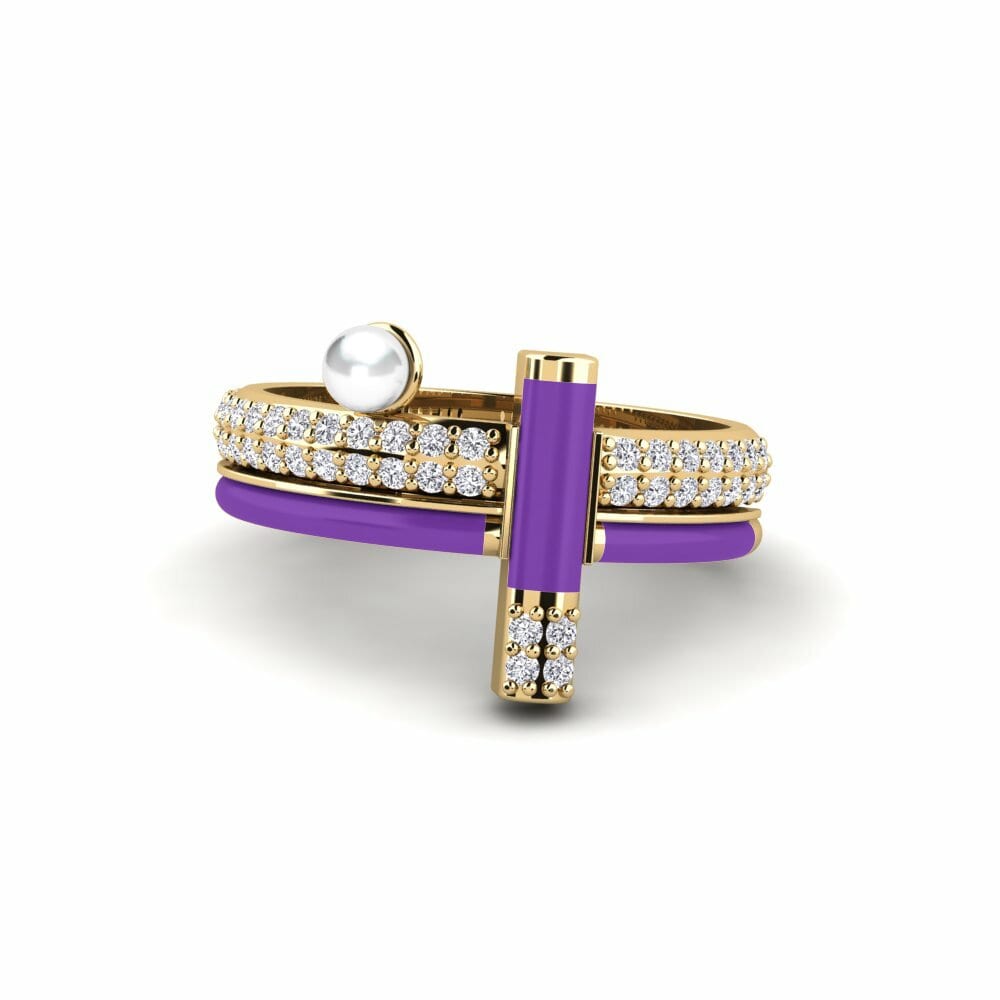Diamant De Synthèse Bague Karpathes