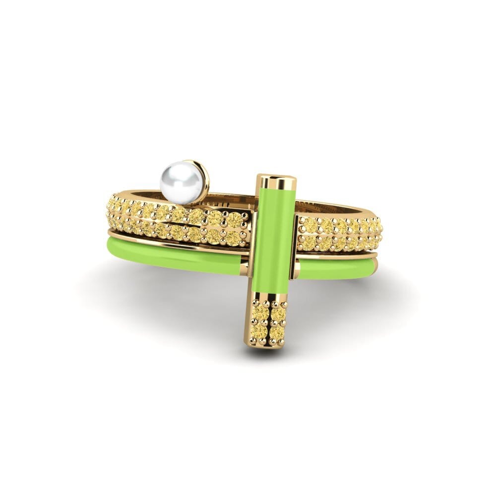 Yellow Diamond Ring Karpathes