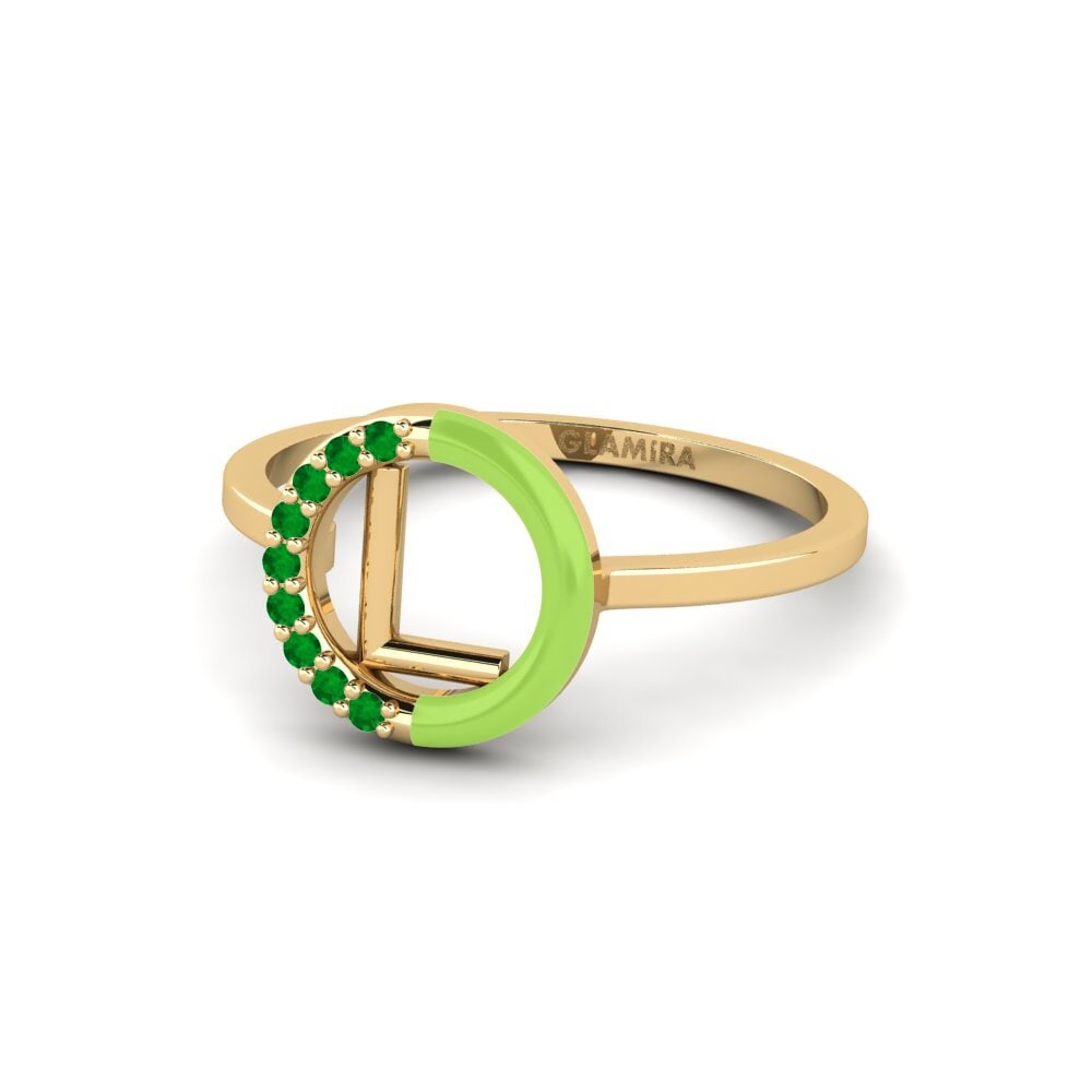 Emerald Ring Lemnos - L