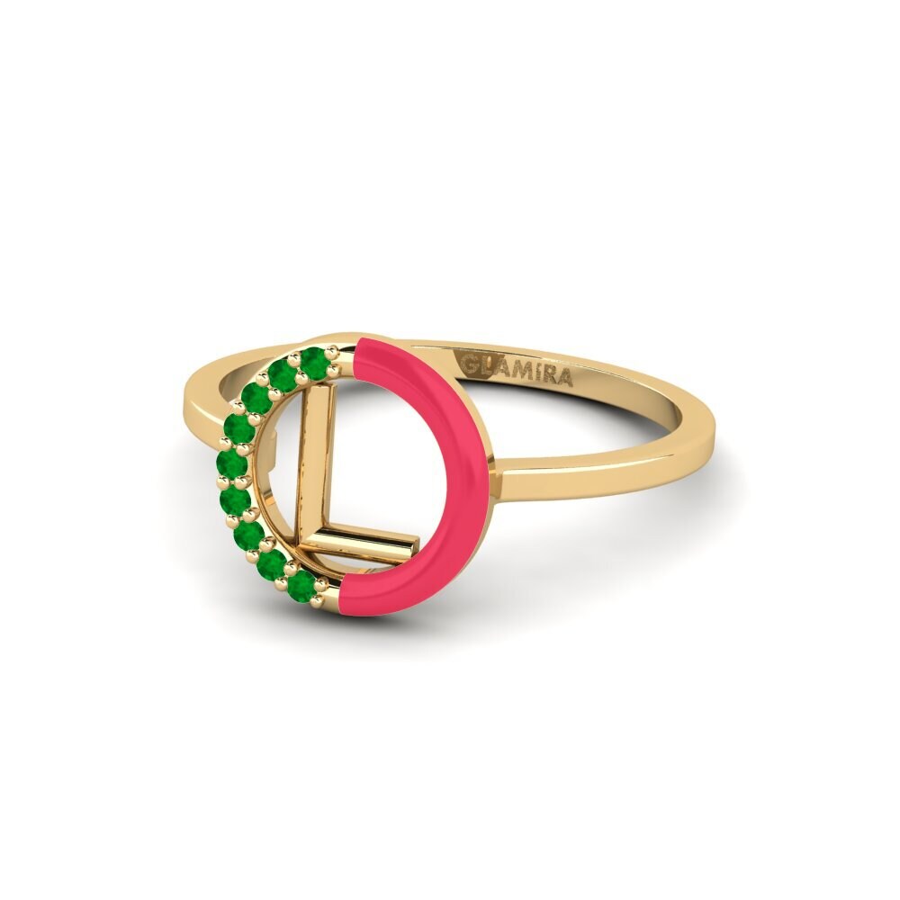 Emerald Ring Lemnos - L