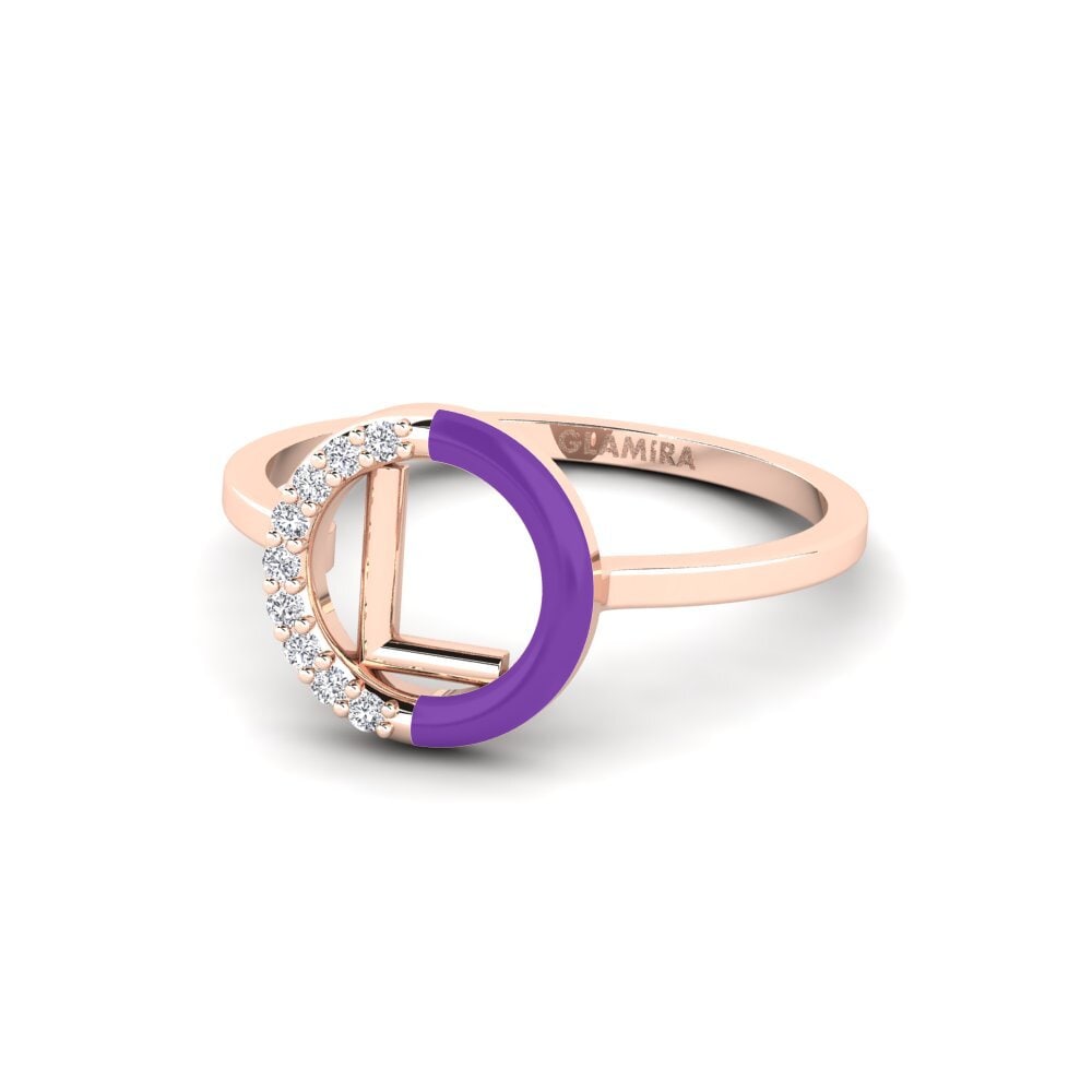 Rotgold 585 Ring Lemnos - L
