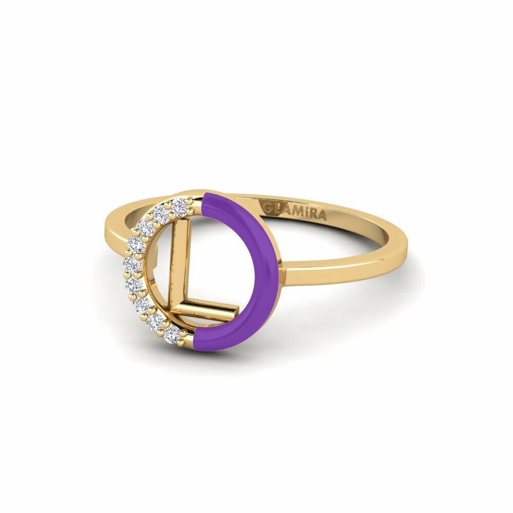 Diamant De Synthèse Bague Lemnos - L