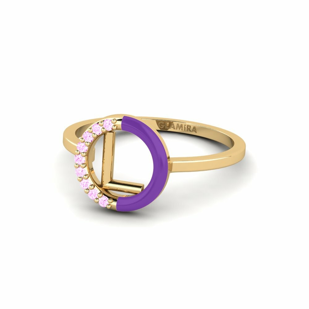 Saphir Rose Bague Lemnos - L
