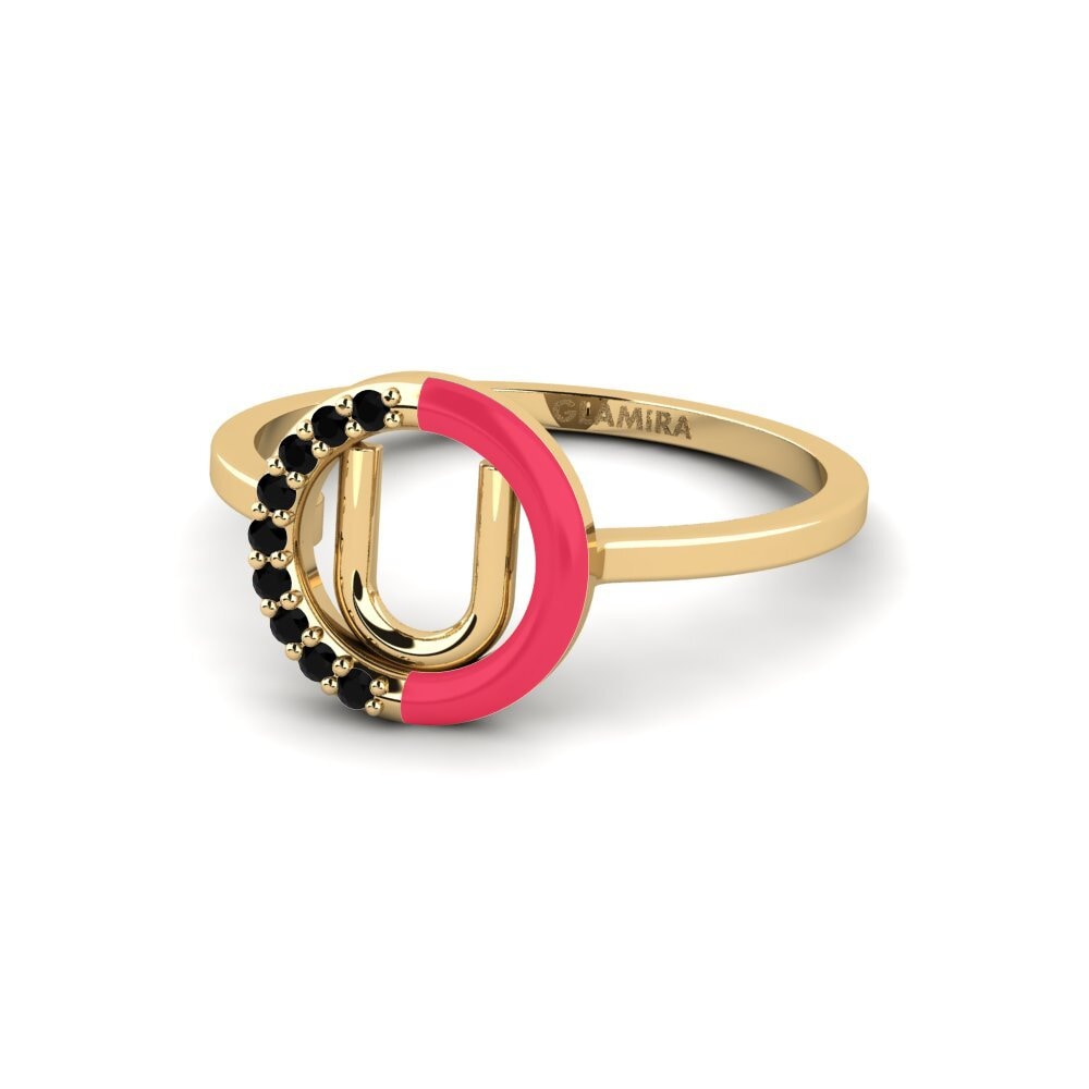 Black Onyx Ring Lemnos - U