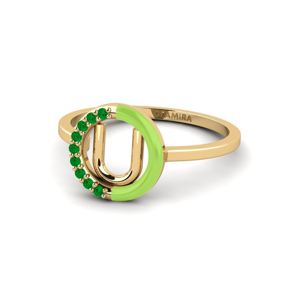 Emerald Ring Lemnos - U
