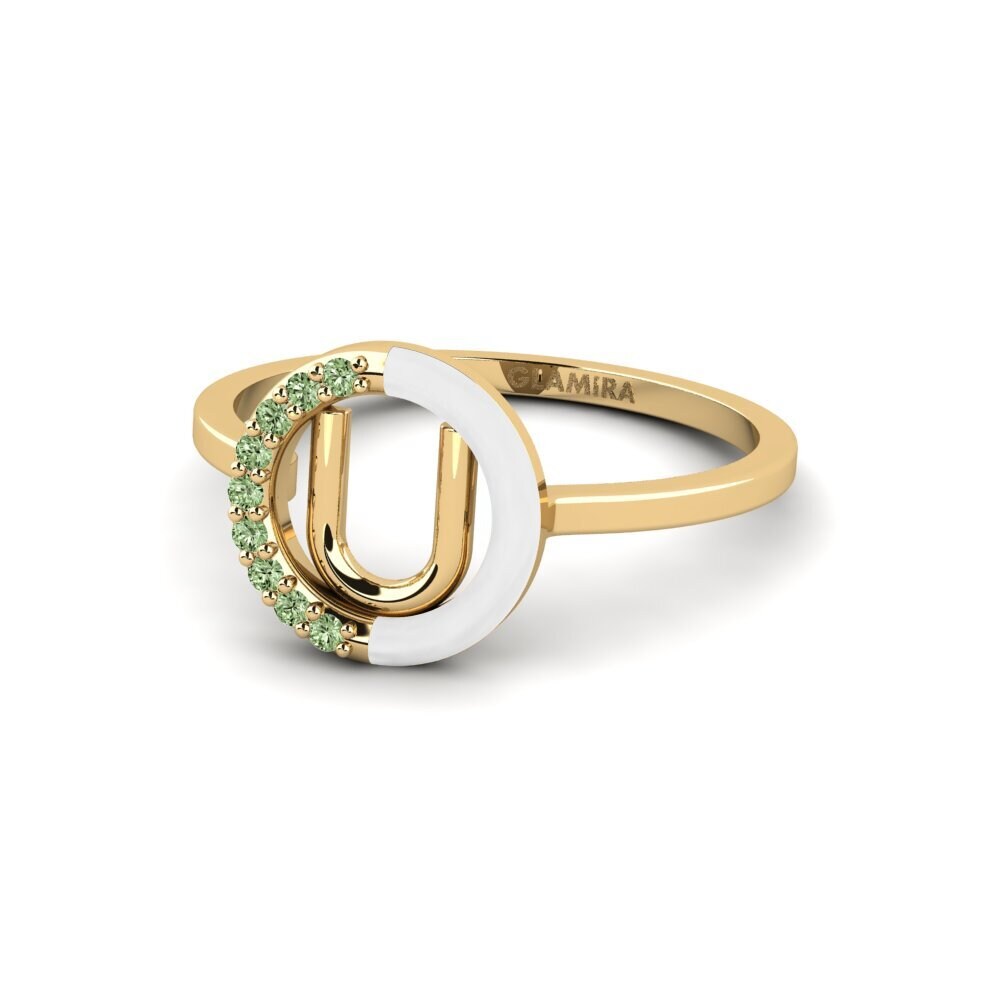 Green Diamond Ring Lemnos - U