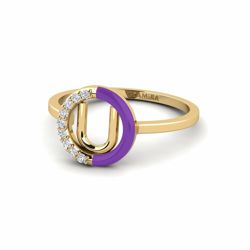 Diamant De Synthèse Bague Lemnos - U
