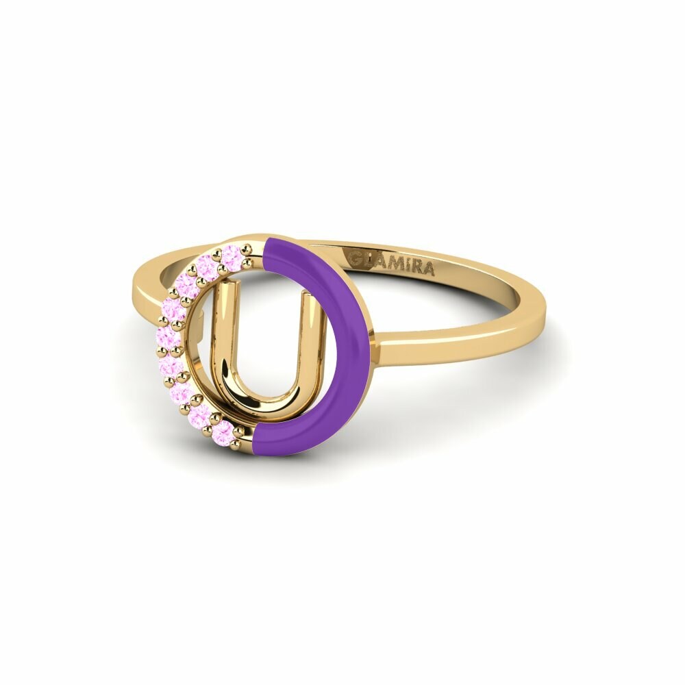 Saphir Rose Bague Lemnos - U