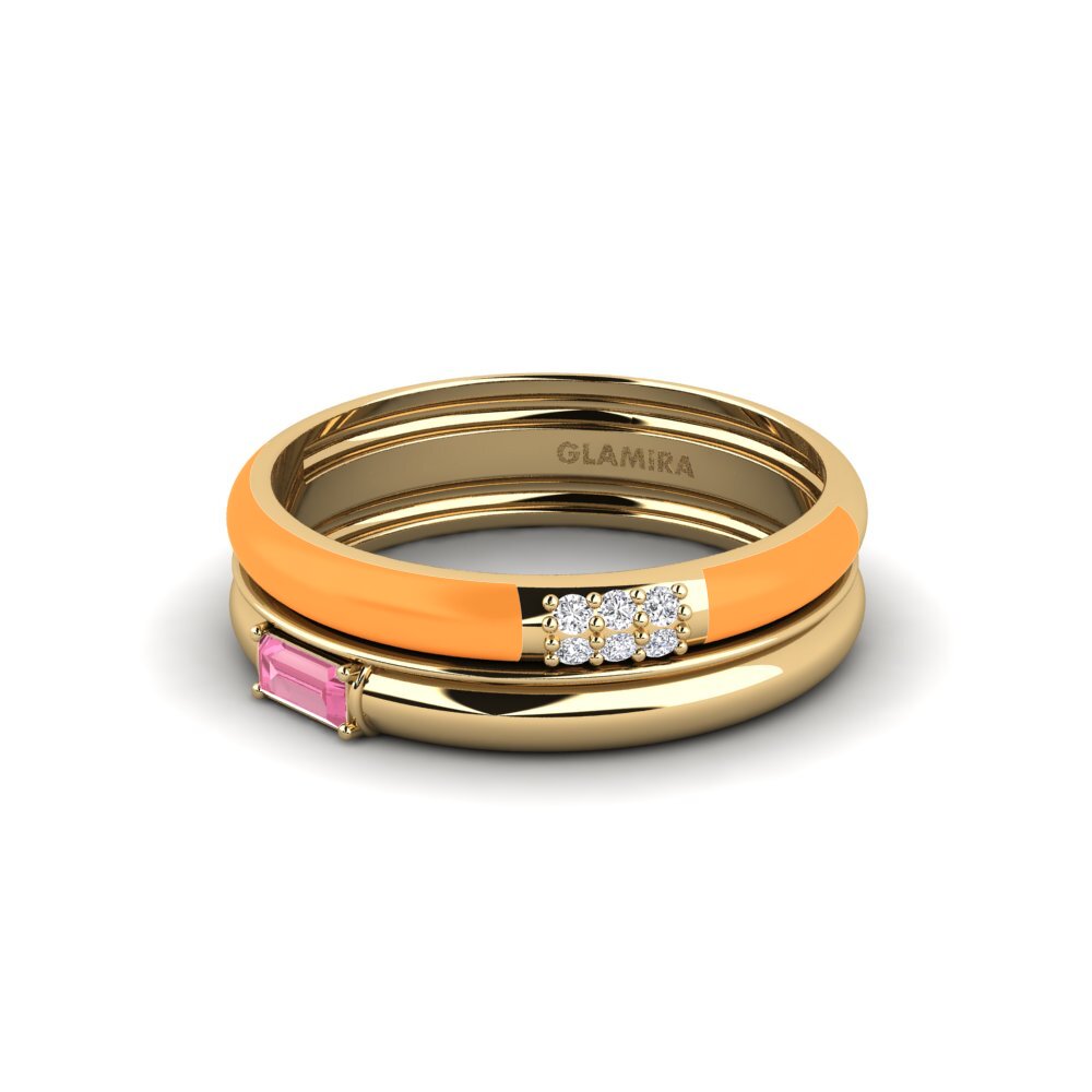 Rosa Saphir Ring Limnos