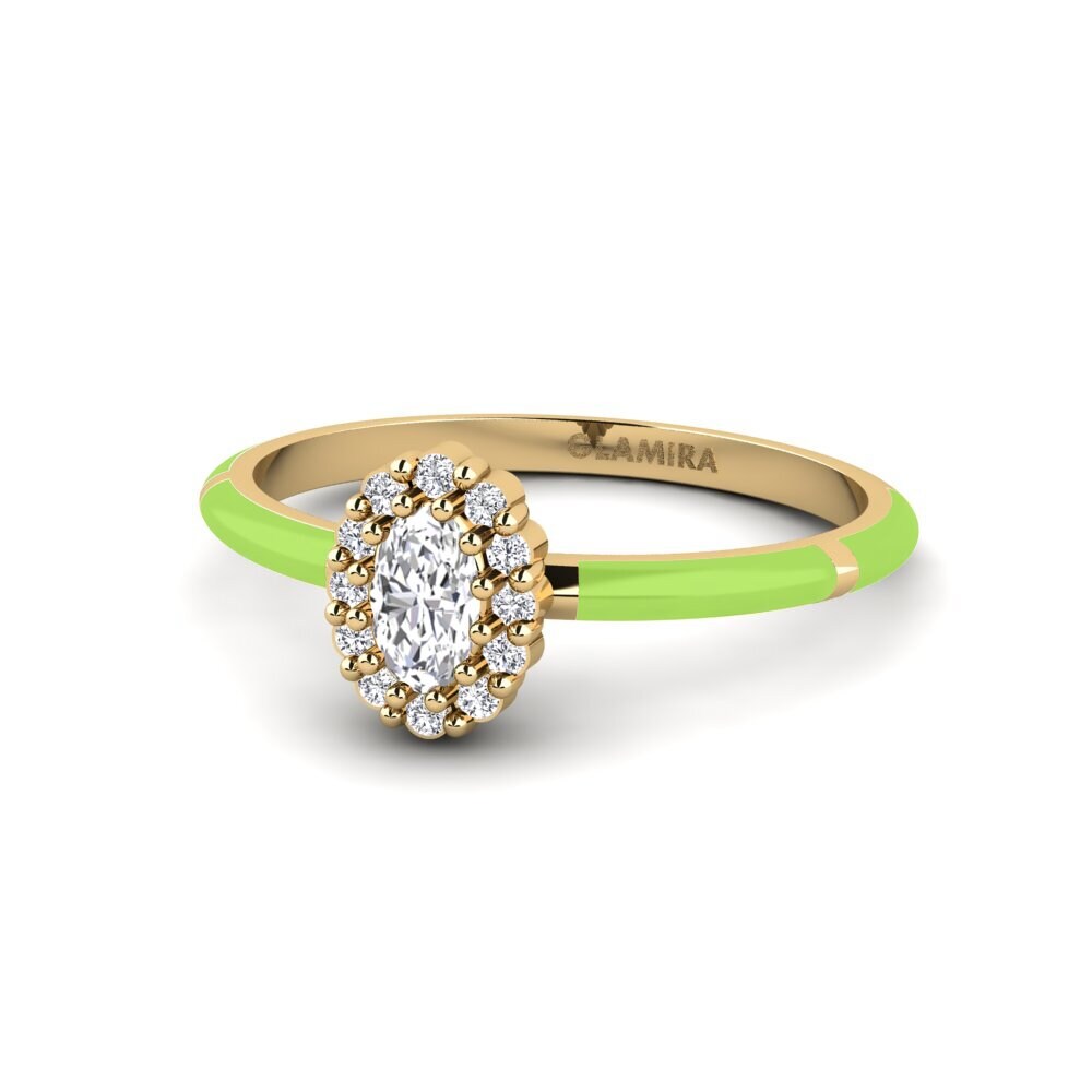 Labor-gezüchteter Diamant Ring Masaya