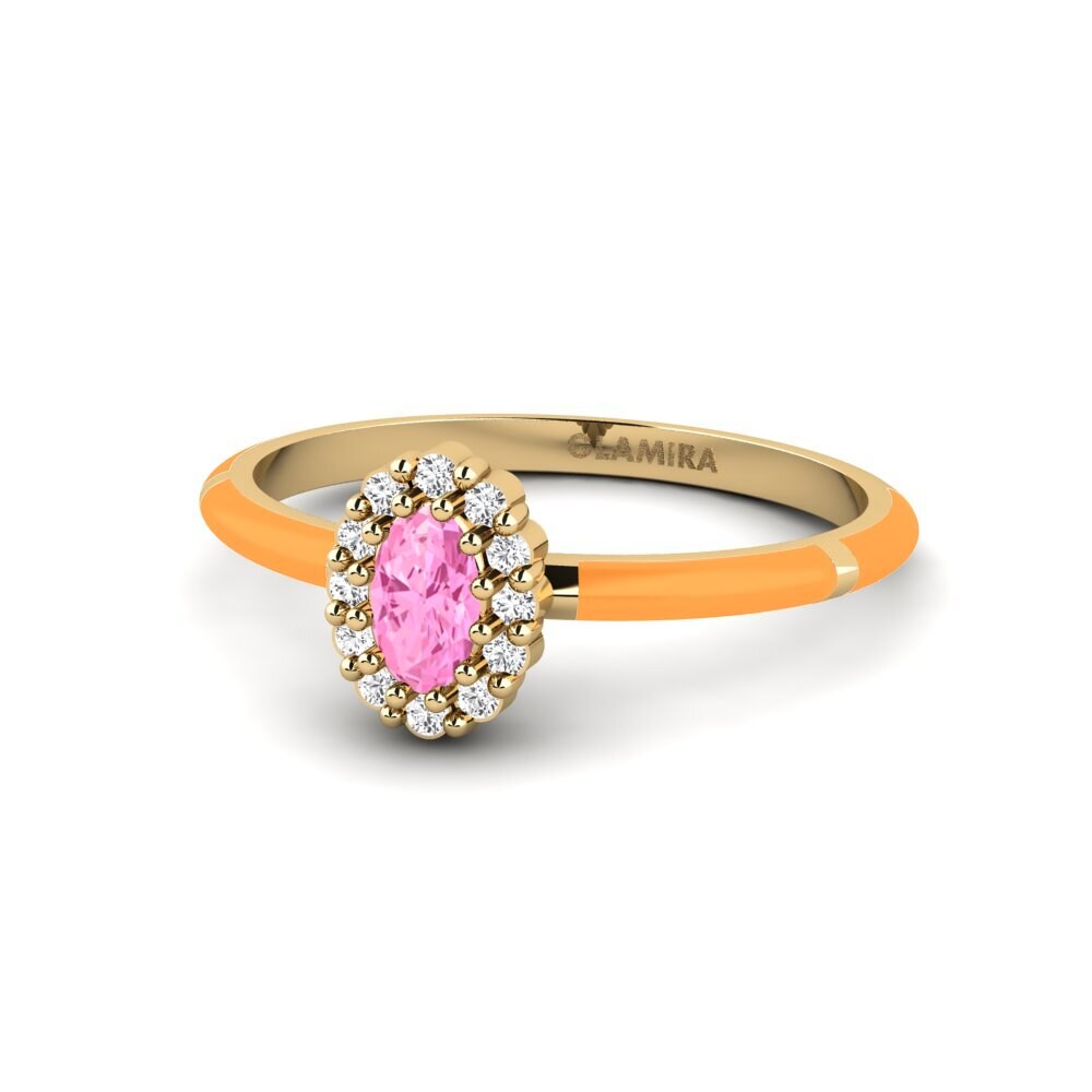Rosa Saphir Ring Masaya