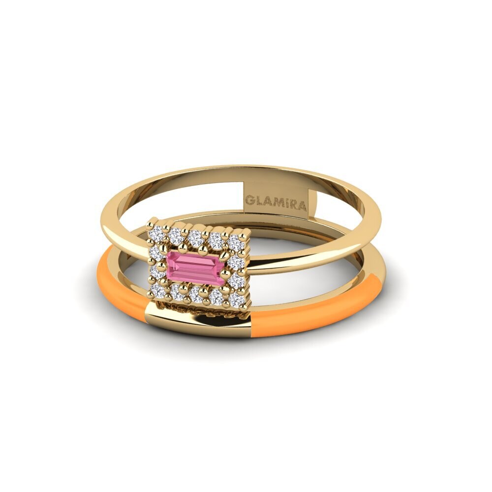 Rosa Saphir Ring Meriden