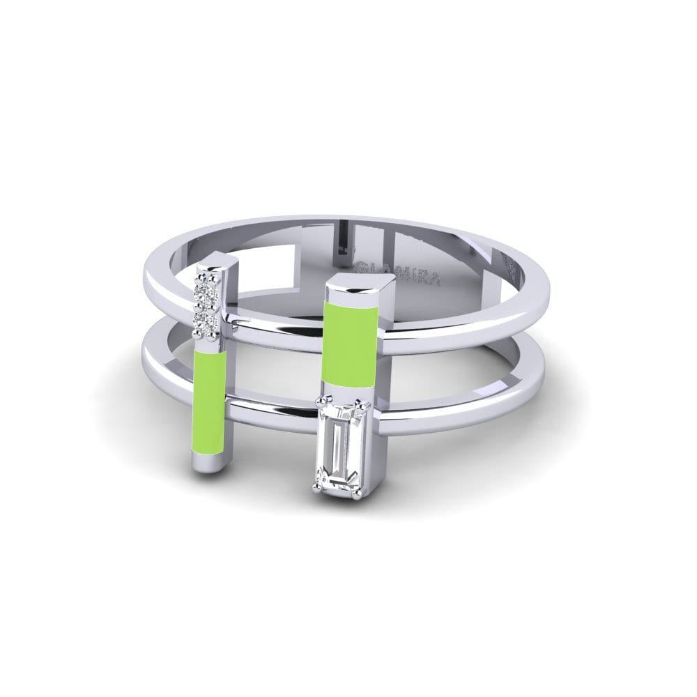 950 Palladium Ring Milos
