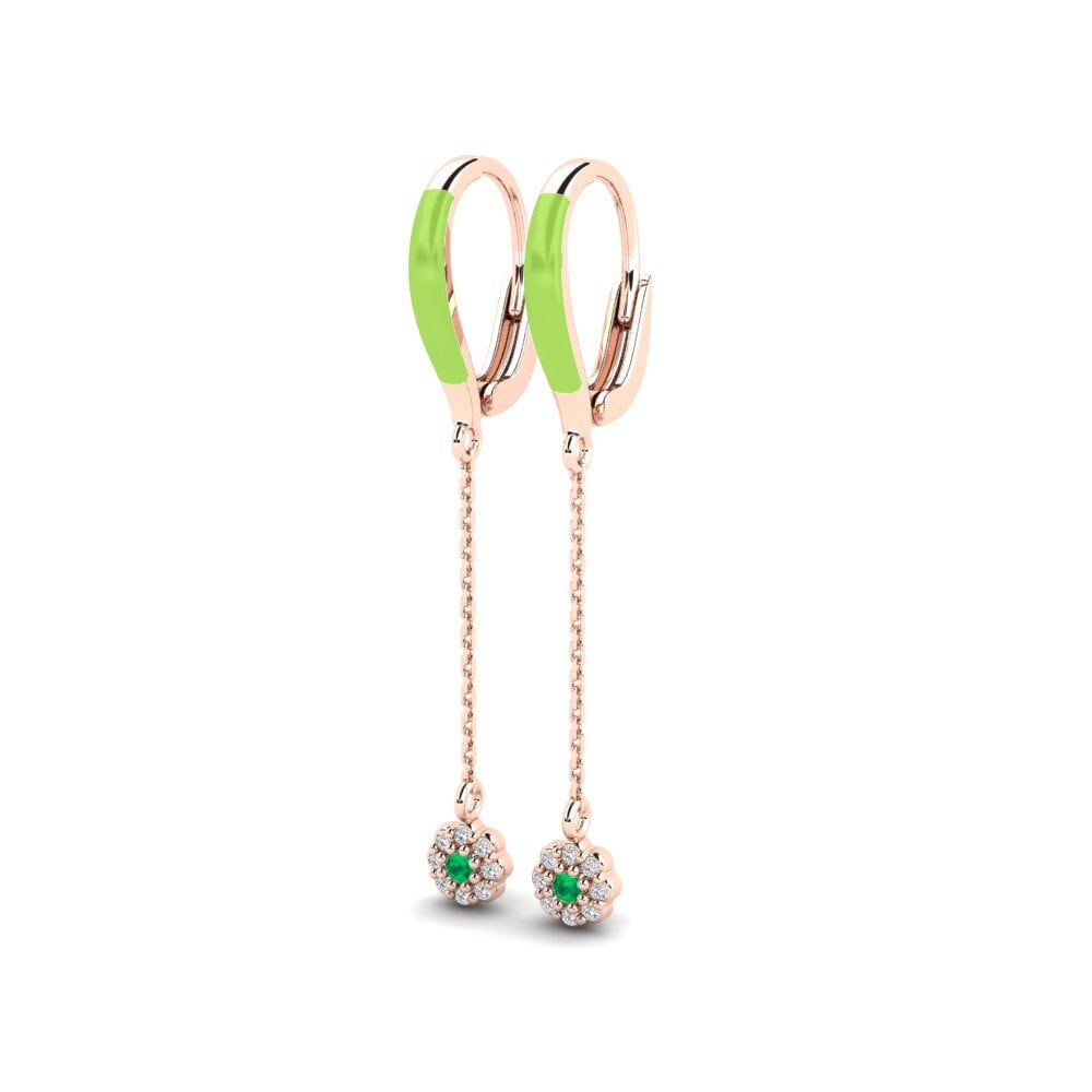 14k Rose Gold Women's Earring Morrison