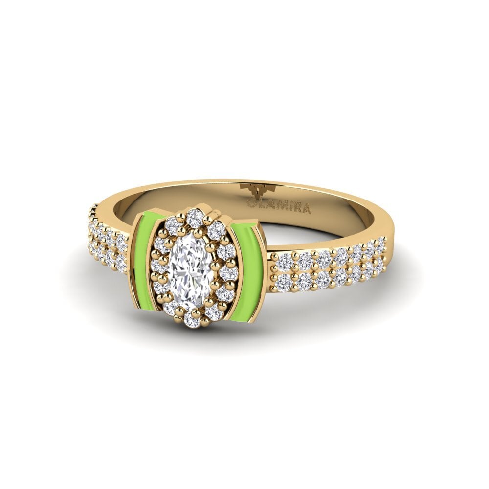 Labor-gezüchteter Diamant Ring Naturita