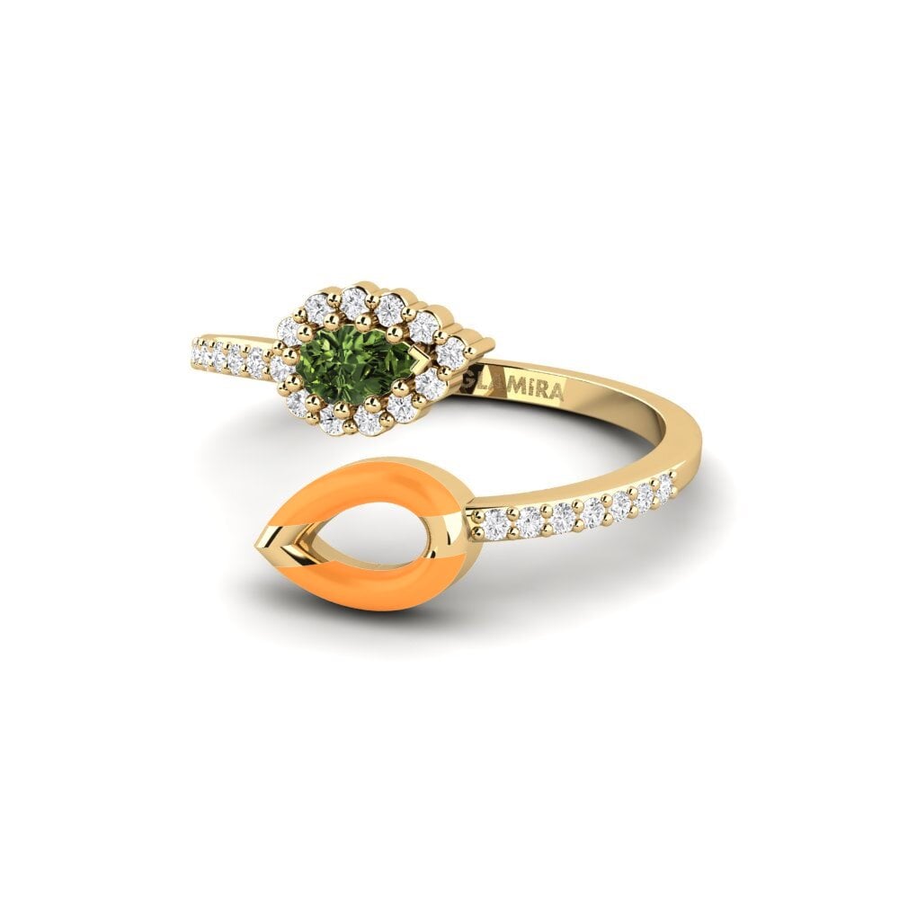 Grüner Saphir Ring Nucla