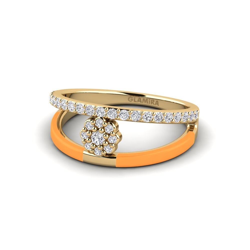 Labor-gezüchteter Diamant Ring Palisade
