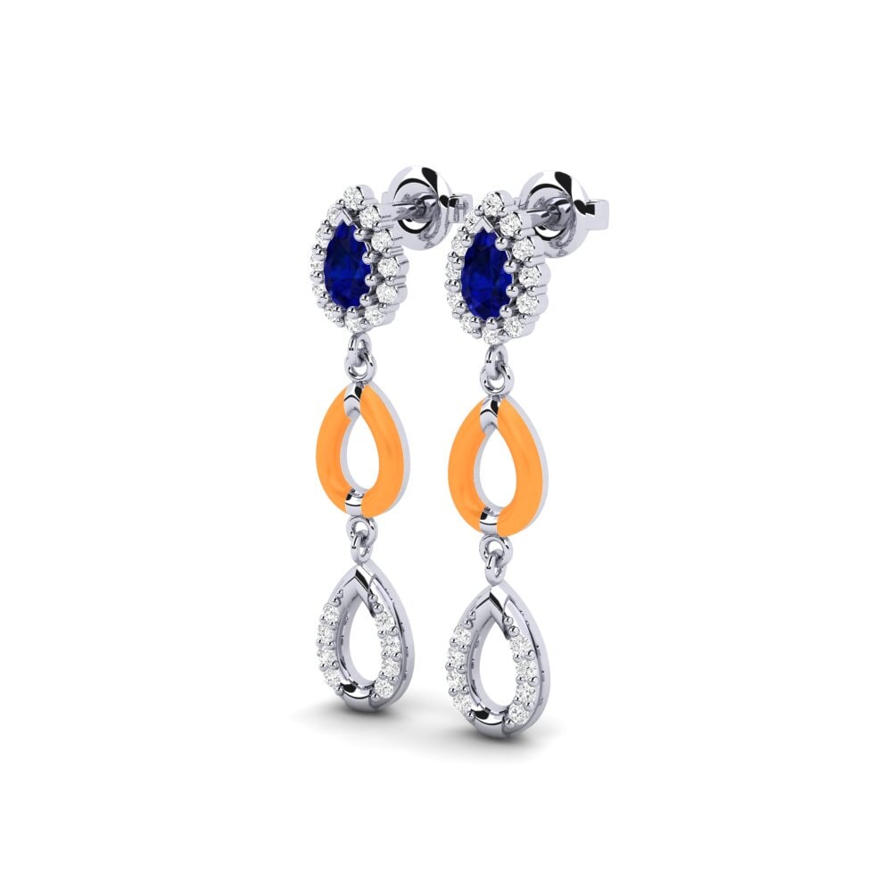 Plata 925 Pendiente de mujer Ramah