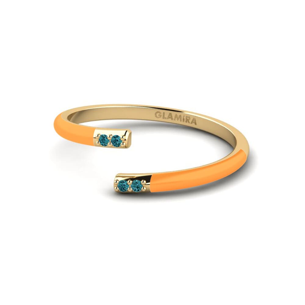 Blauer Diamant Ring Rhodes