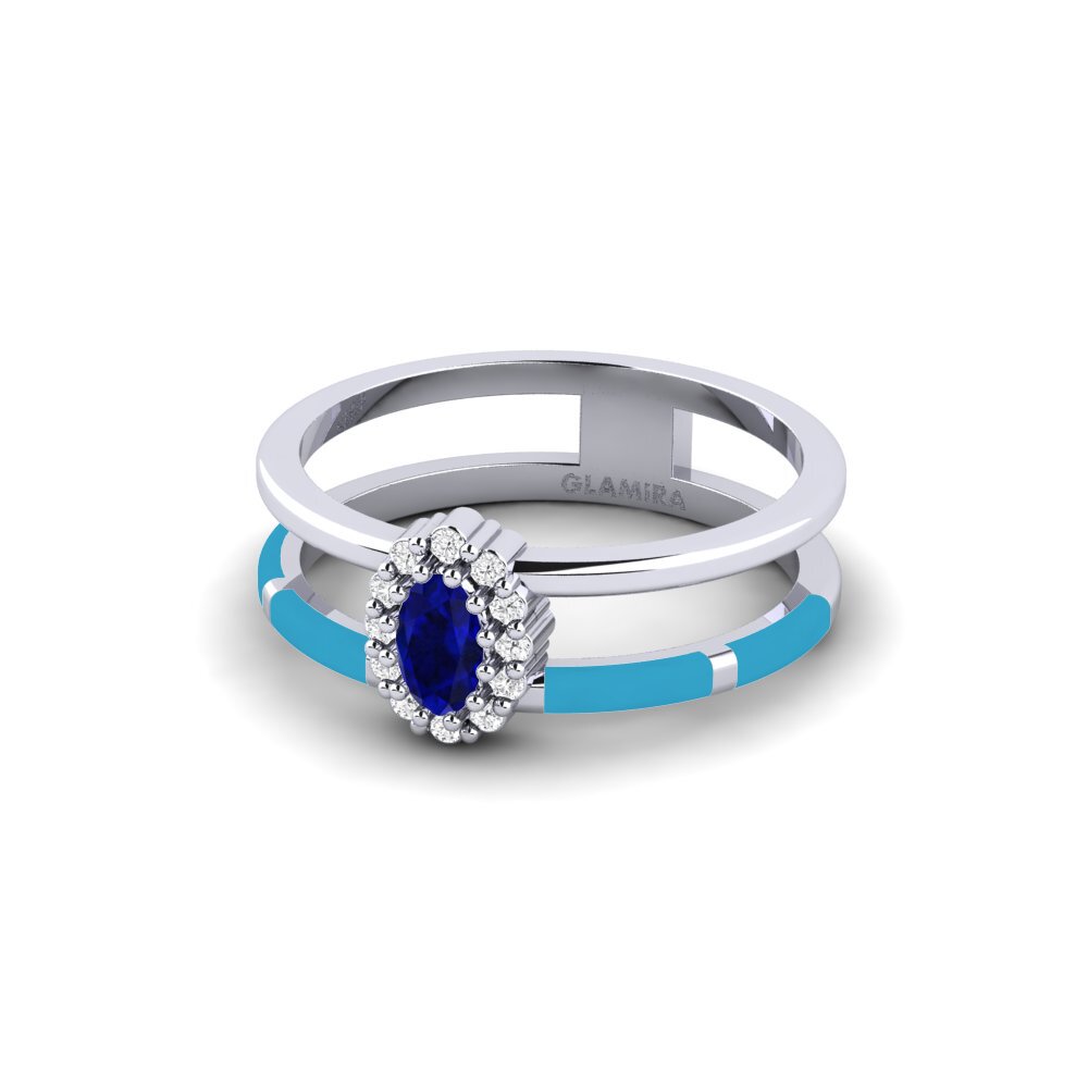 950 Platinum Ring Roligt