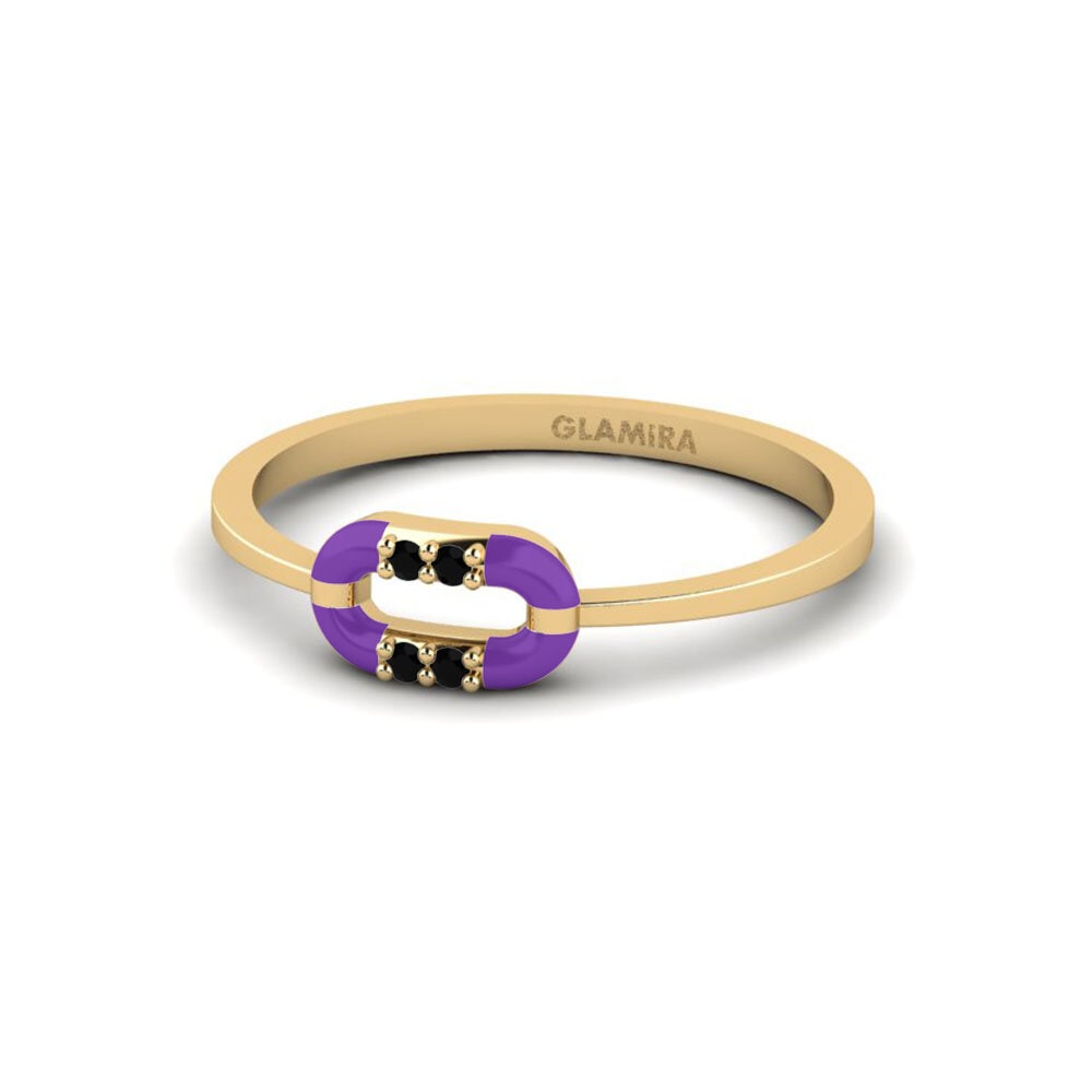 Schwarzer Diamant Ring Samothrace
