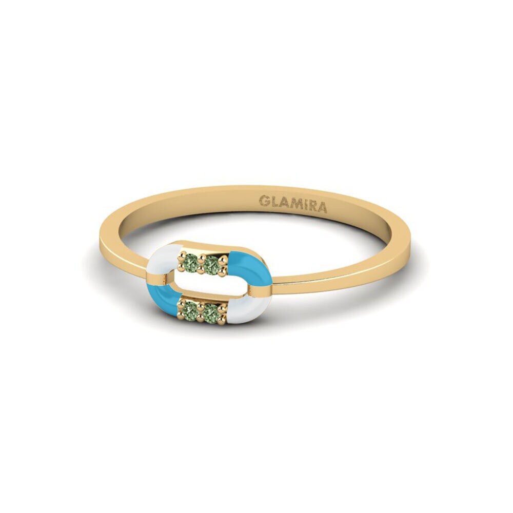 Grüner Diamant Ring Samothrace