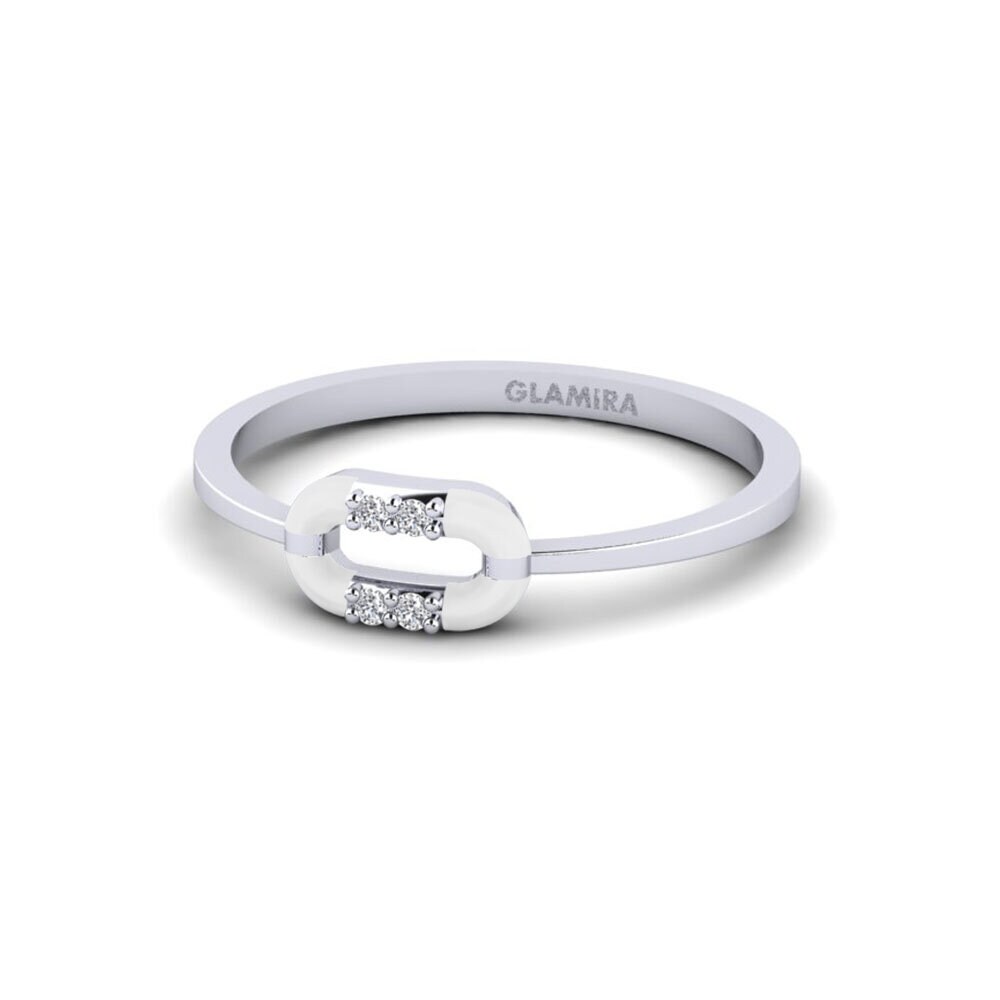 Weißgold 585 Ring Samothrace