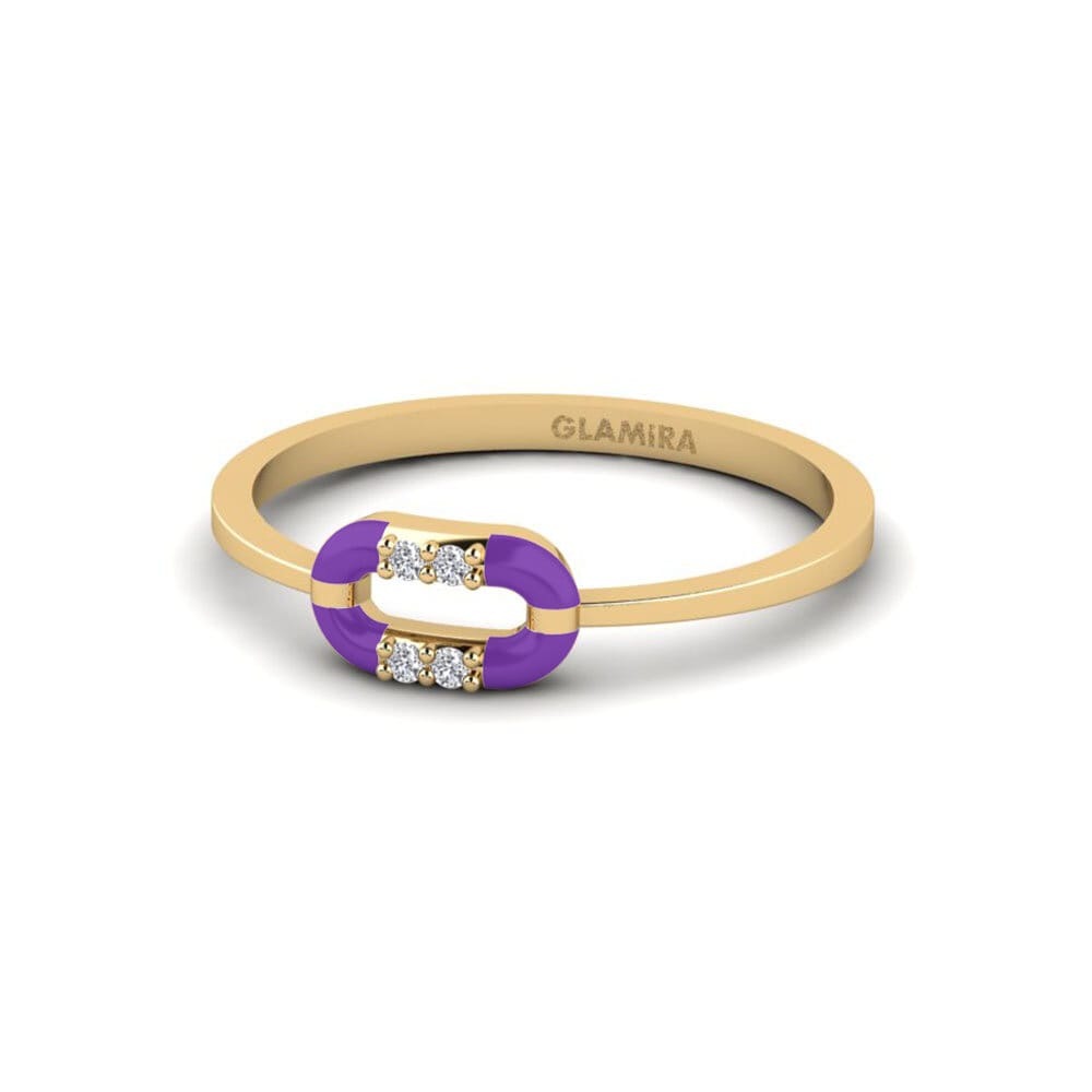Diamant De Synthèse Bague Samothrace