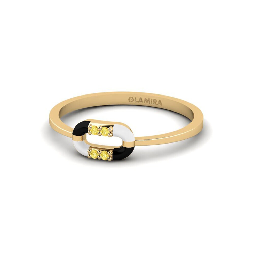 Yellow Sapphire Ring Samothrace