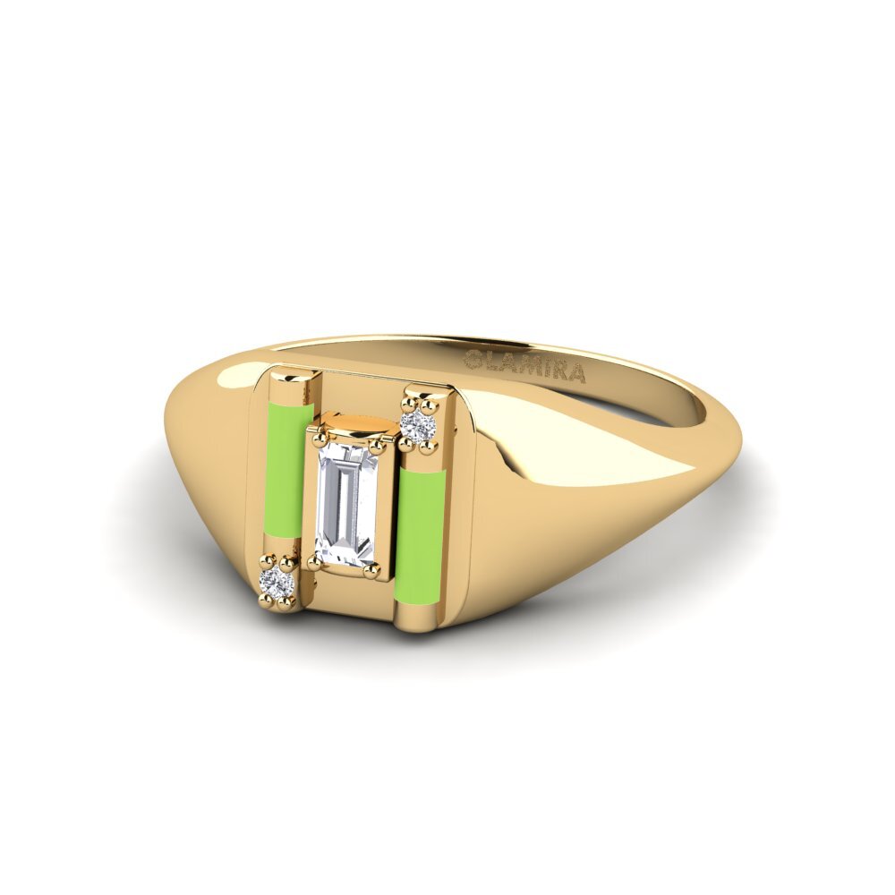 Labor-gezüchteter Diamant Ring Skyro