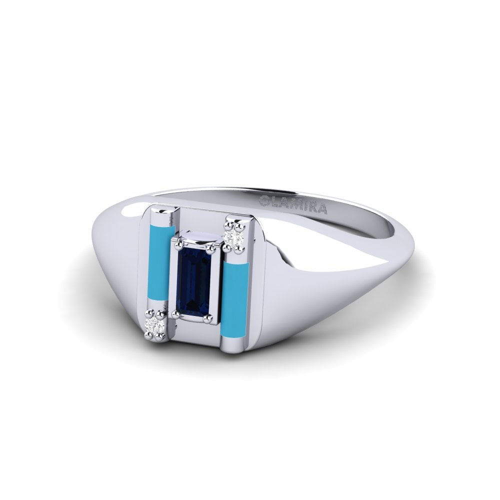 950 Platinum Ring Skyro