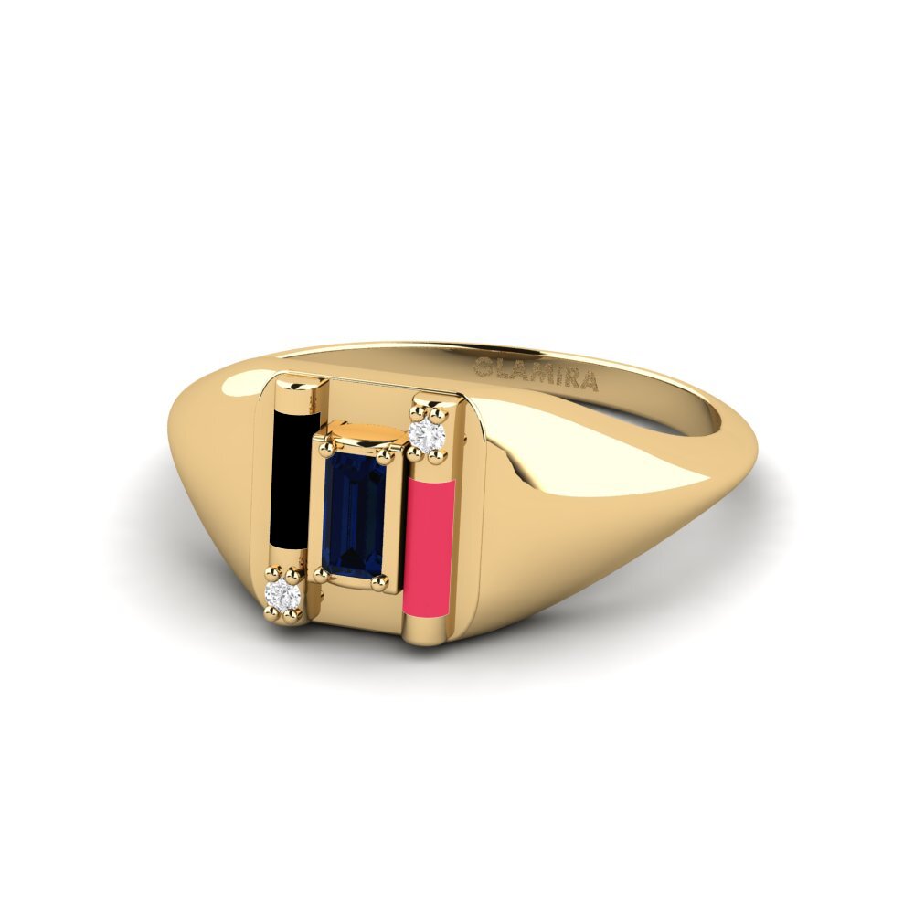 Gelbgold 585 Ring Skyro
