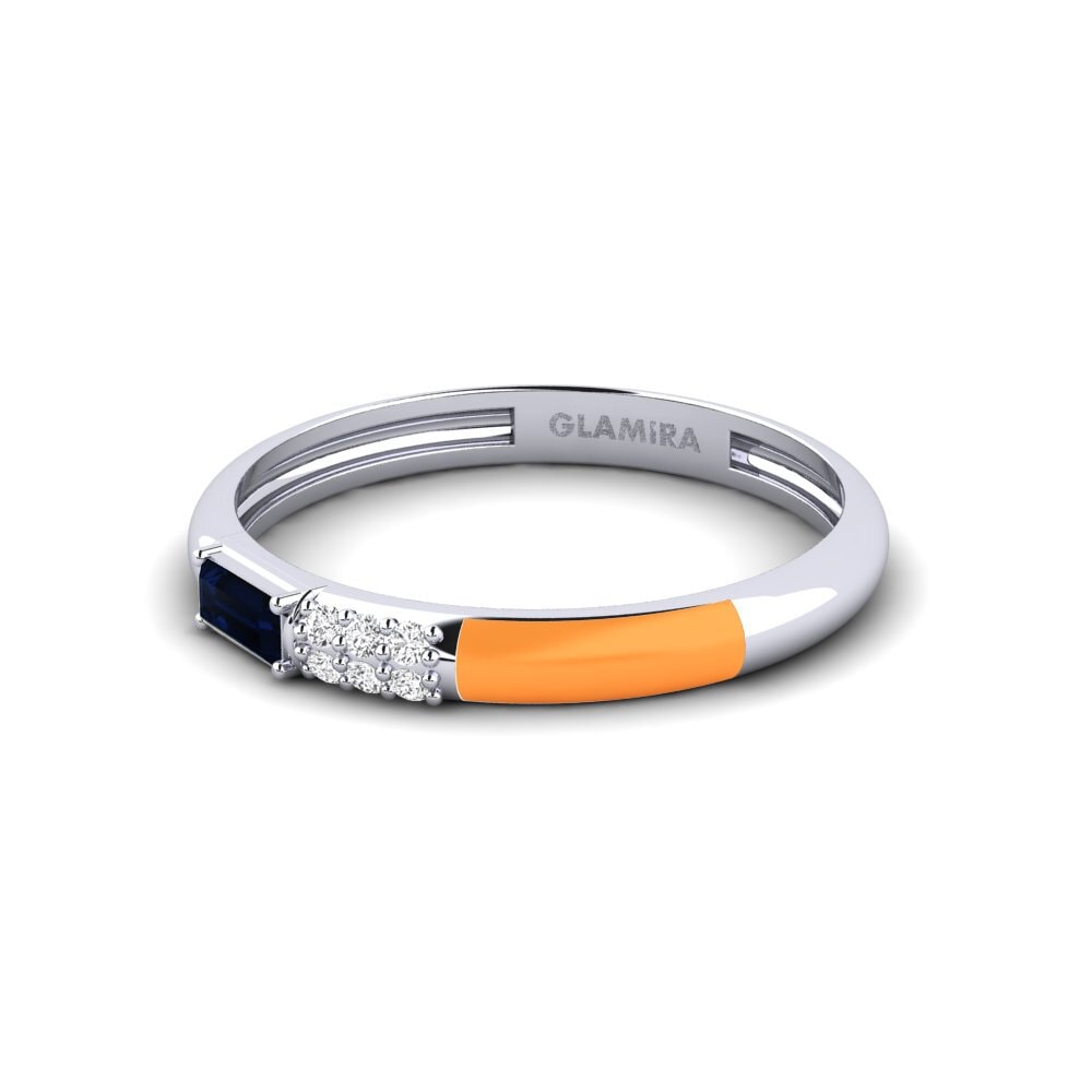 Weiß-Silber Ring Sporades
