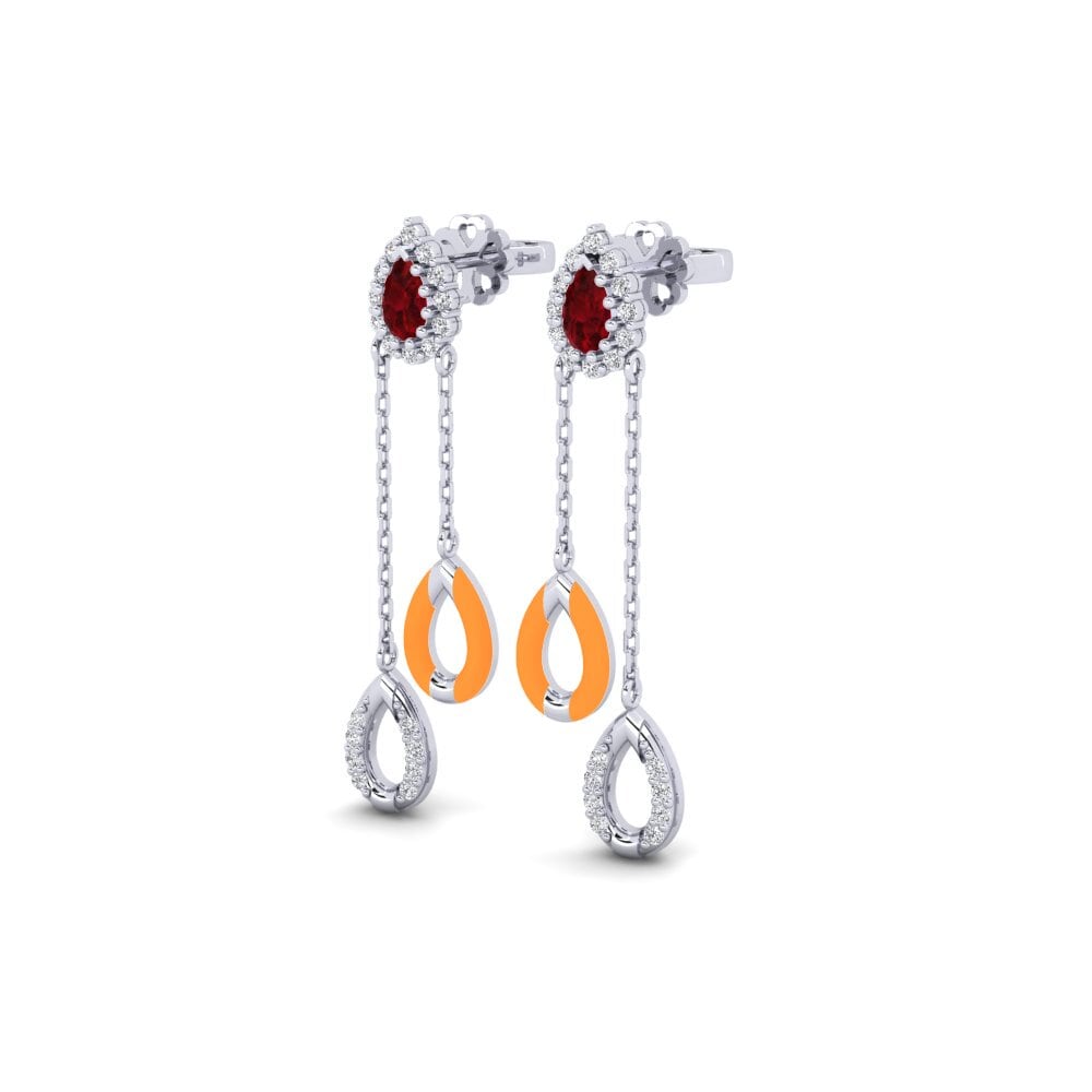 Plata 925 Pendiente de mujer Starkville