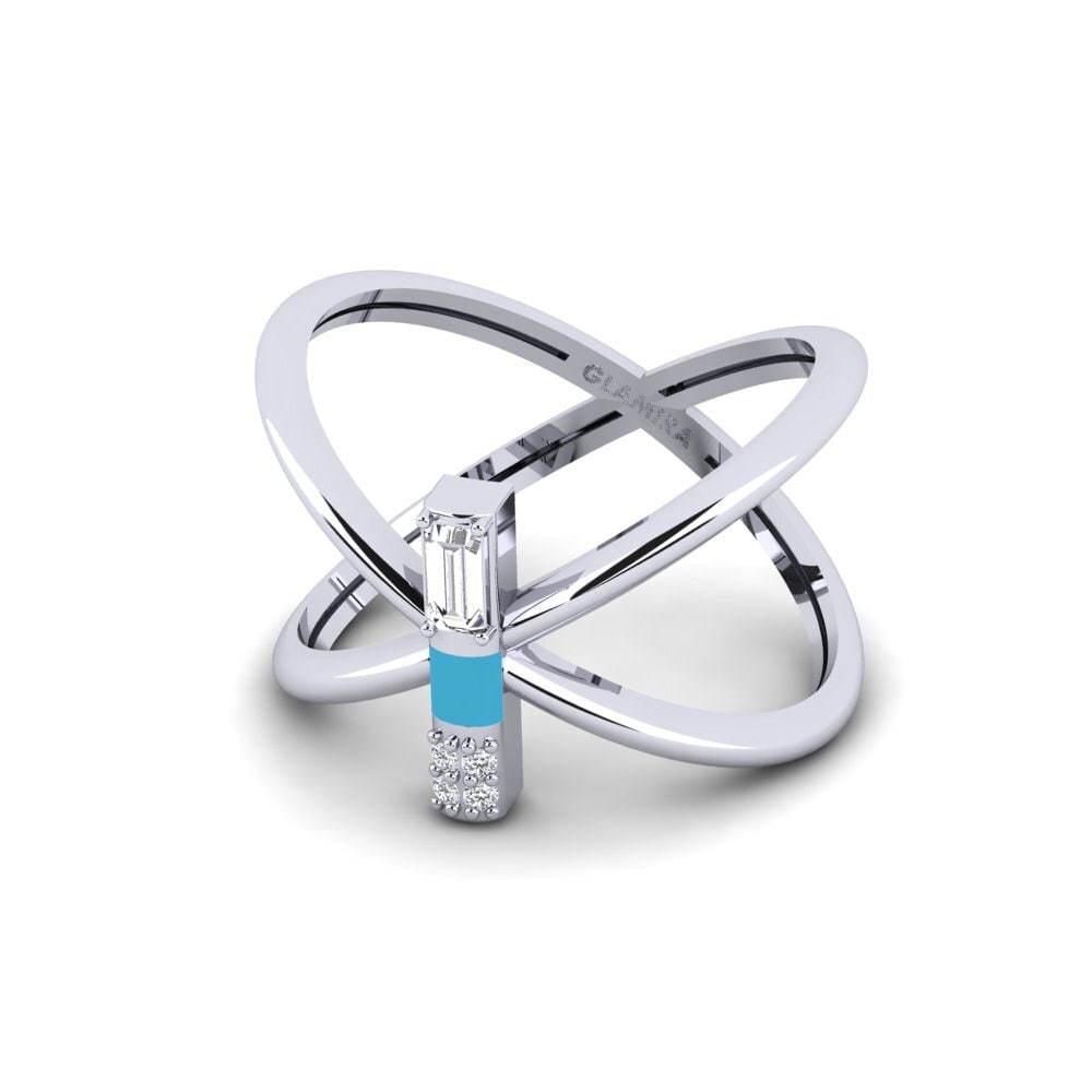 950 Platinum Ring Tinosa