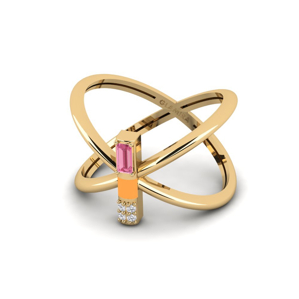 Rosa Saphir Ring Tinosa